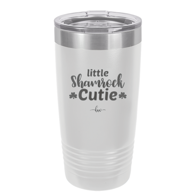 Little Shamrock Cutie - Laser Engraved Stainless Steel Drinkware - 1814 -