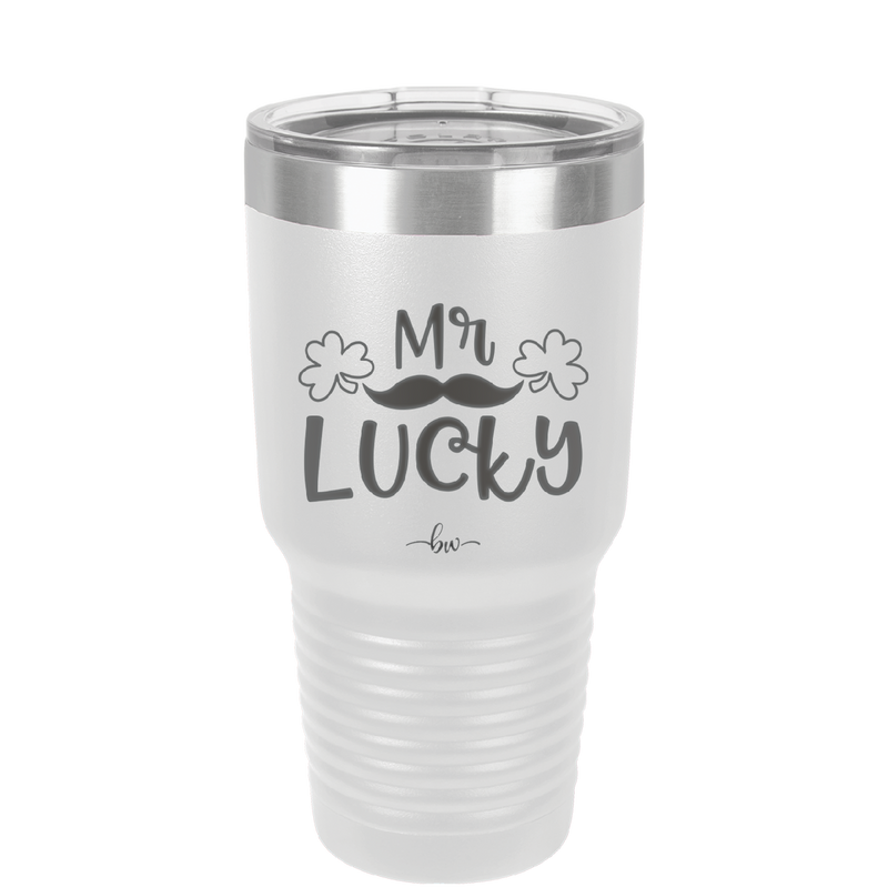 Mr Lucky - Laser Engraved Stainless Steel Drinkware - 1815 -