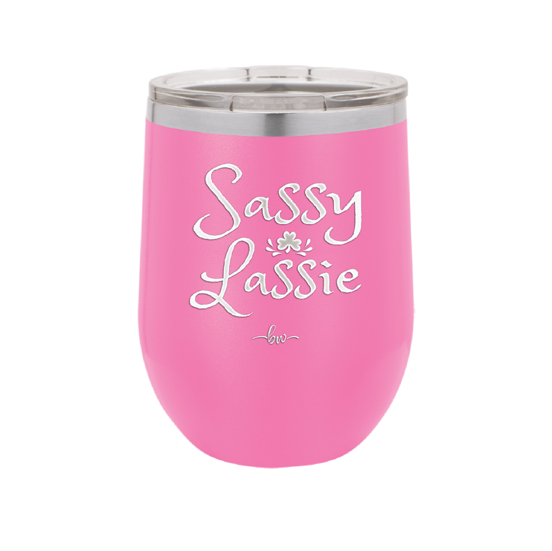 Sassy Lassie - Laser Engraved Stainless Steel Drinkware - 1818 -
