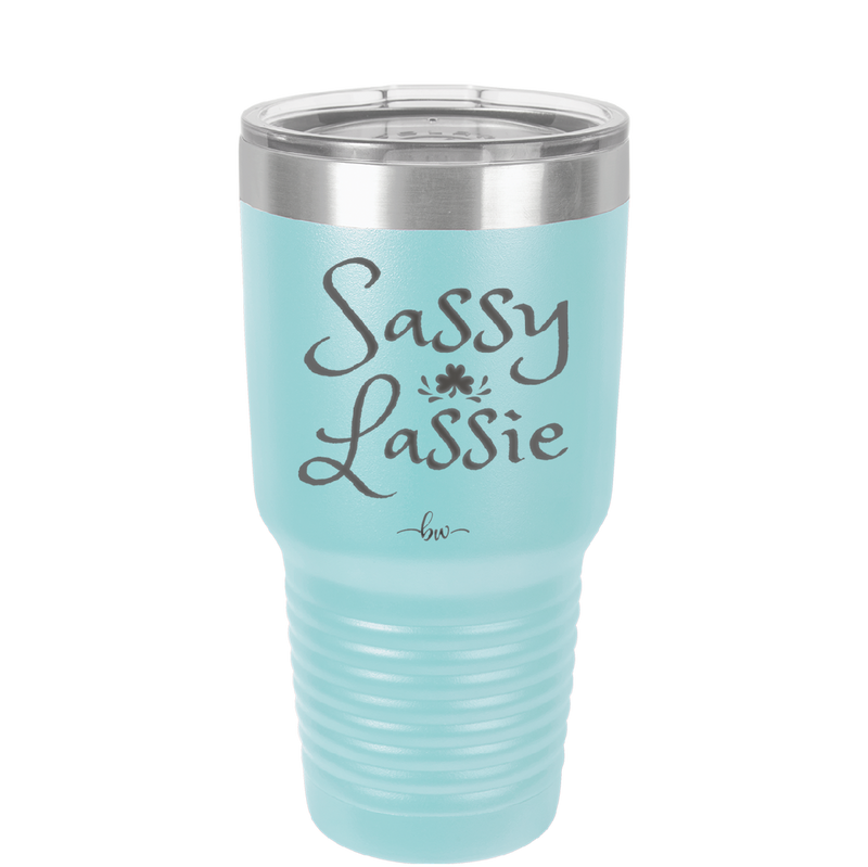 Sassy Lassie - Laser Engraved Stainless Steel Drinkware - 1818 -