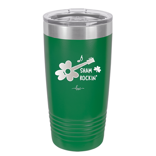 Shamrockin - Laser Engraved Stainless Steel Drinkware - 1820 -