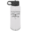 I'm Not Irish But Kiss Me Anyway - Laser Engraved Stainless Steel Drinkware - 1826 -