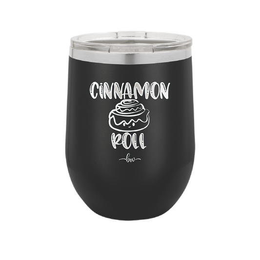 Cinnamon Roll - Laser Engraved Stainless Steel Drinkware - 1829 -