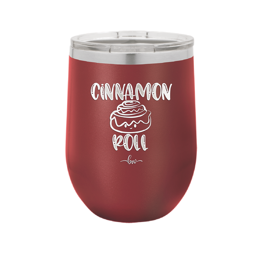 Cinnamon Roll - Laser Engraved Stainless Steel Drinkware - 1829 -