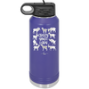 Crazy Goat Lady - Laser Engraved Stainless Steel Drinkware - 1864 -