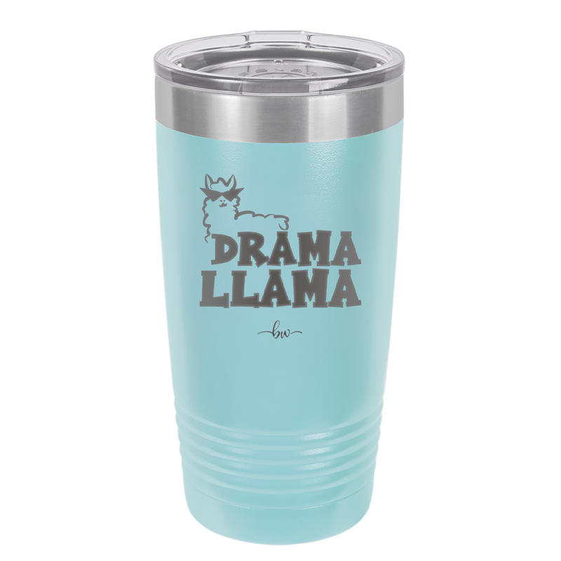 Drama Llama - Laser Engraved Stainless Steel Drinkware - 1866 -