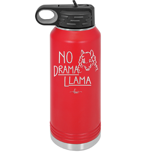 No Drama Llama - Laser Engraved Stainless Steel Drinkware - 1867 -