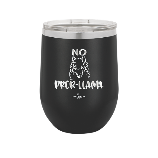 No Prob-Llama - Laser Engraved Stainless Steel Drinkware - 1871 -