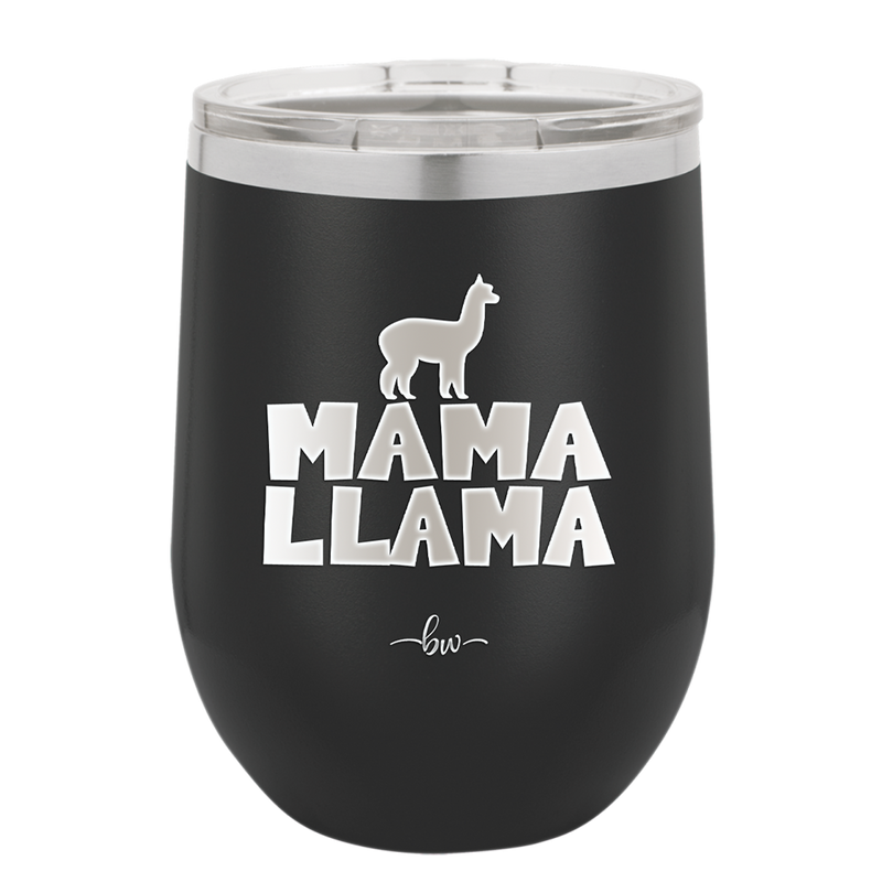Mama Llama - Laser Engraved Stainless Steel Drinkware - 1873 -