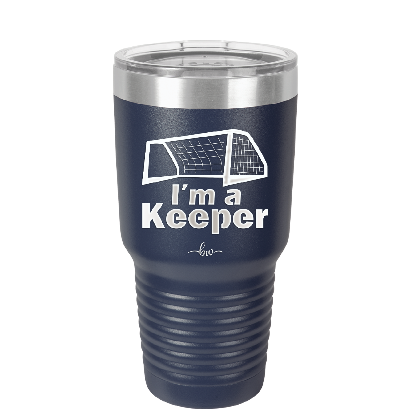 I'm a Keeper Goalie - Laser Engraved Stainless Steel Drinkware - 1910 -