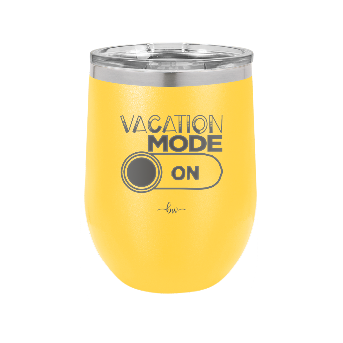 Vacaton Mode ON - Laser Engraved Stainless Steel Drinkware - 1958 -