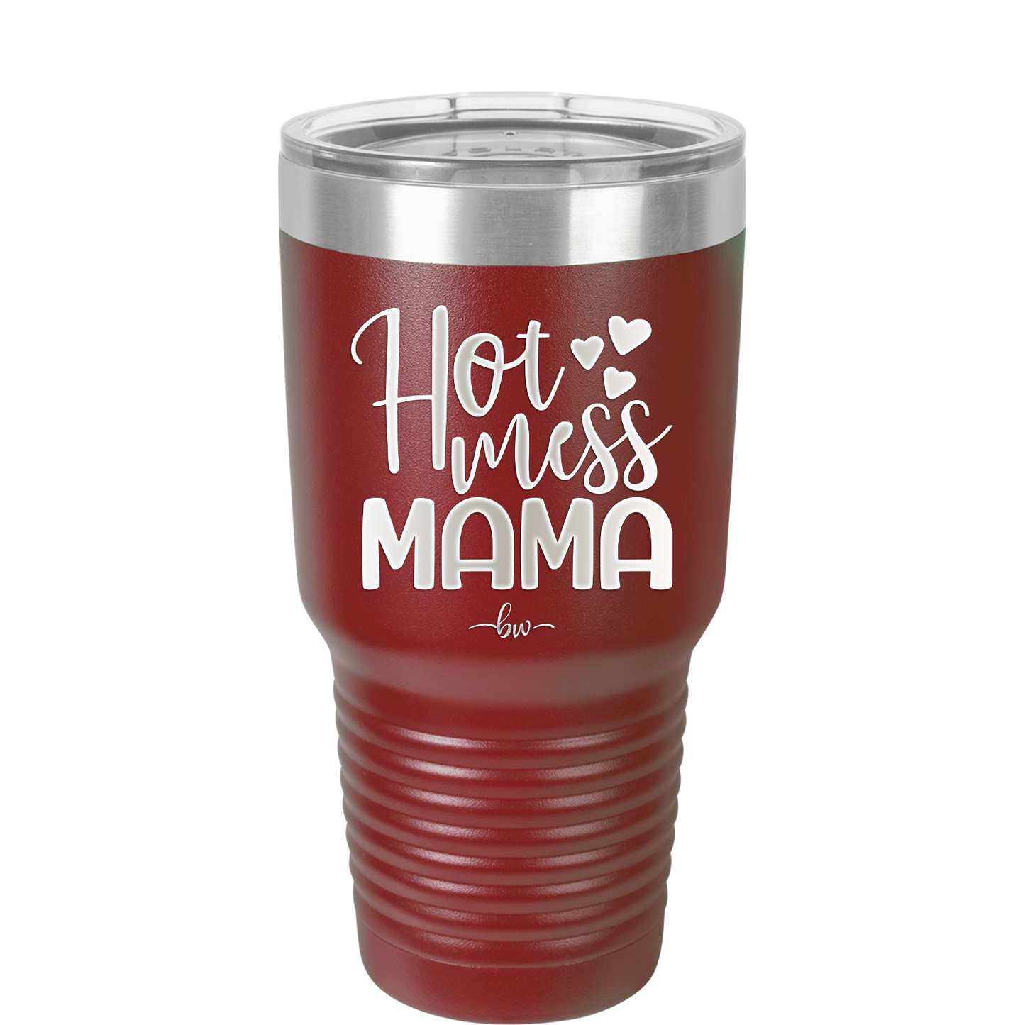 Hot Mess Mama - Laser Engraved Stainless Steel Drinkware - 1963 -