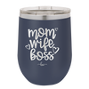 Mom Wife Boss - Laser Engraved Stainless Steel Drinkware - 1967 -