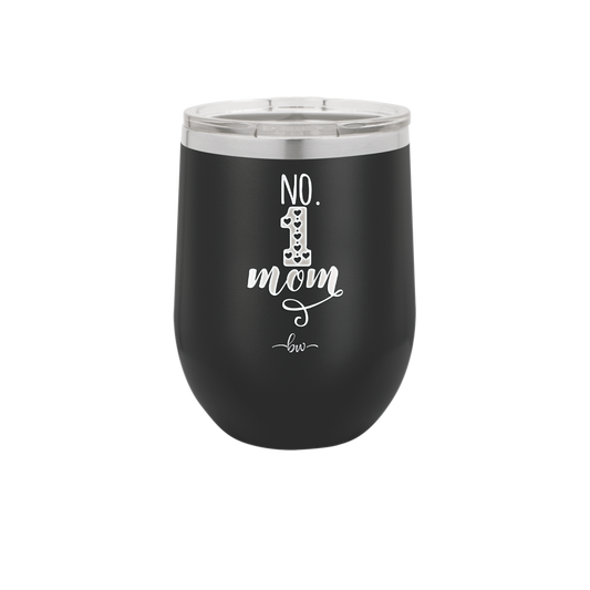 No 1 Mom - Laser Engraved Stainless Steel Drinkware - 1992 -