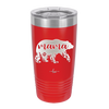 Mama Bear Flowers - Laser Engraved Stainless Steel Drinkware - 2006 -