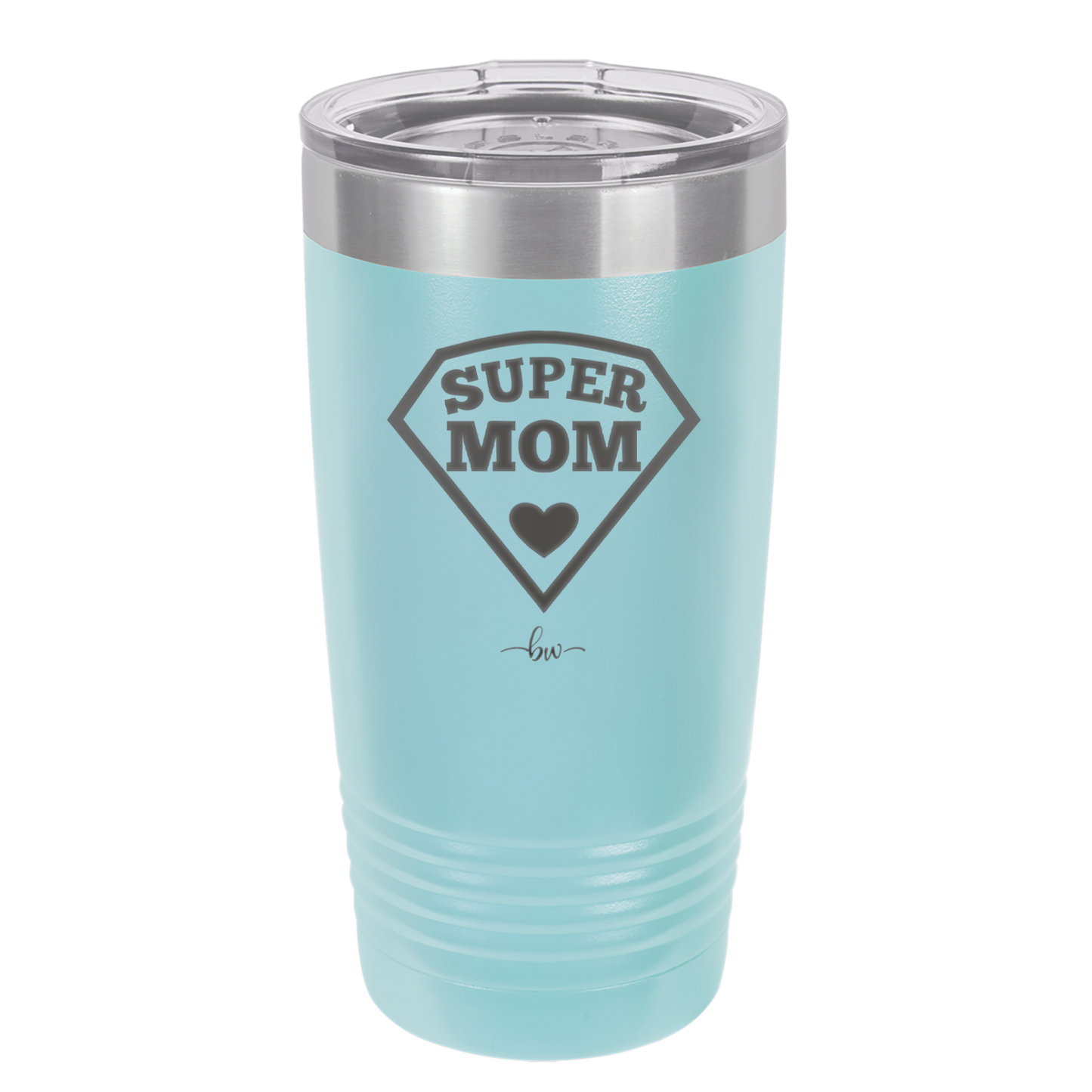 Super Mom - Laser Engraved Stainless Steel Drinkware - 2012 -
