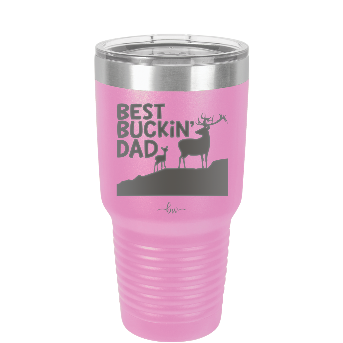 Best Buckin' Dad - Laser Engraved Stainless Steel Drinkware - 2030 -