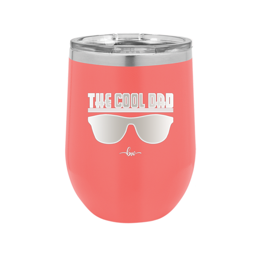 The Cool Dad Sunglasses - Laser Engraved Stainless Steel Drinkware - 2044 -