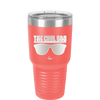 The Cool Dad Sunglasses - Laser Engraved Stainless Steel Drinkware - 2044 -
