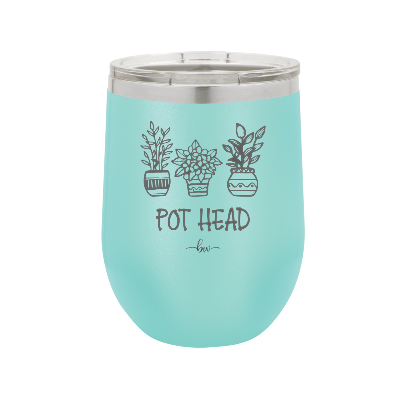 Pot Head - Laser Engraved Stainless Steel Drinkware - 2074 -