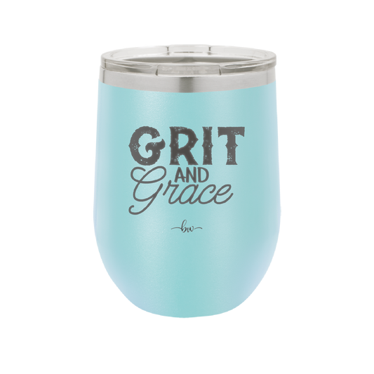 Grit and Grace - Laser Engraved Stainless Steel Drinkware - 2105 -