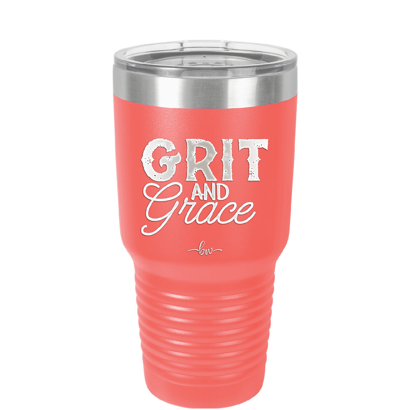 Grit and Grace - Laser Engraved Stainless Steel Drinkware - 2105 -