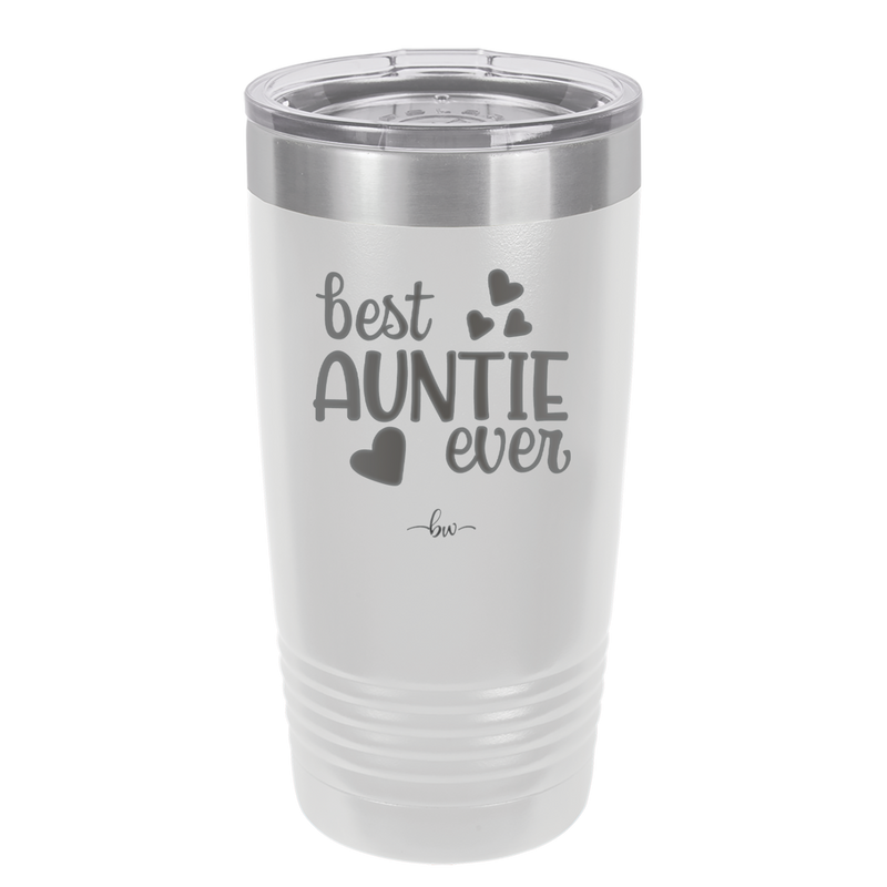 Best Auntie Ever - Laser Engraved Stainless Steel Drinkware - 2114 -