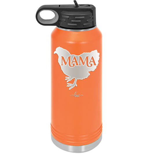 Mama Hen - Laser Engraved Stainless Steel Drinkware - 2159 -