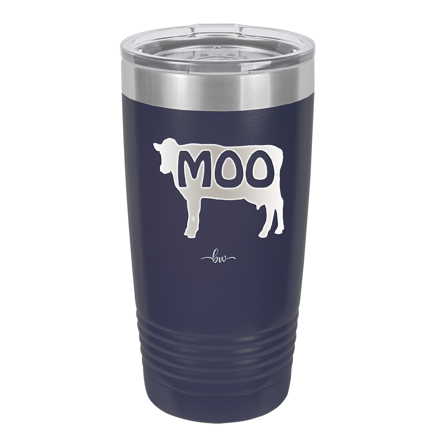 Moo - Laser Engraved Stainless Steel Drinkware - 2160 -