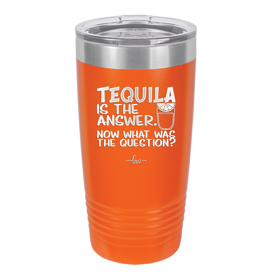 Tacos and Tequila Becauses it's Tuesday Somewhere - Laser Engraved Stainless Steel Drinkware - 2167 -