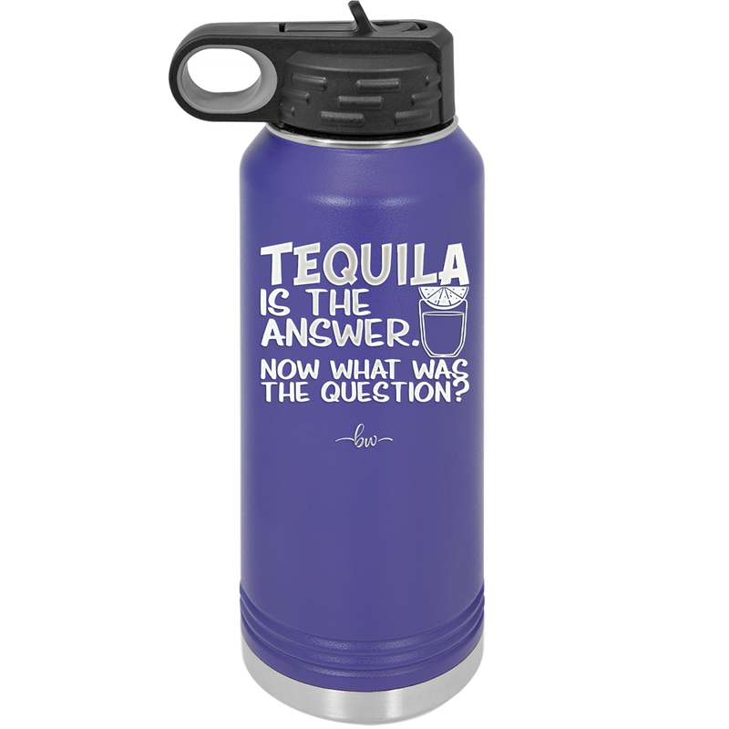 Tacos and Tequila Becauses it's Tuesday Somewhere - Laser Engraved Stainless Steel Drinkware - 2167 -