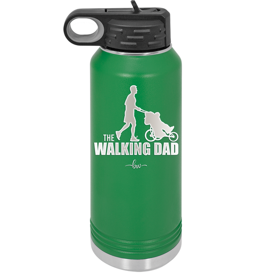 The Walking Dad - Laser Engraved Stainless Steel Drinkware - 2191 -