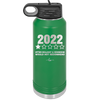 32 oz water bottle  2022 utter bullshitt and nonsense would not recommend- green