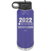 32 oz water bottle  2022 utter bullshitt and nonsense would not recommend-- Purple