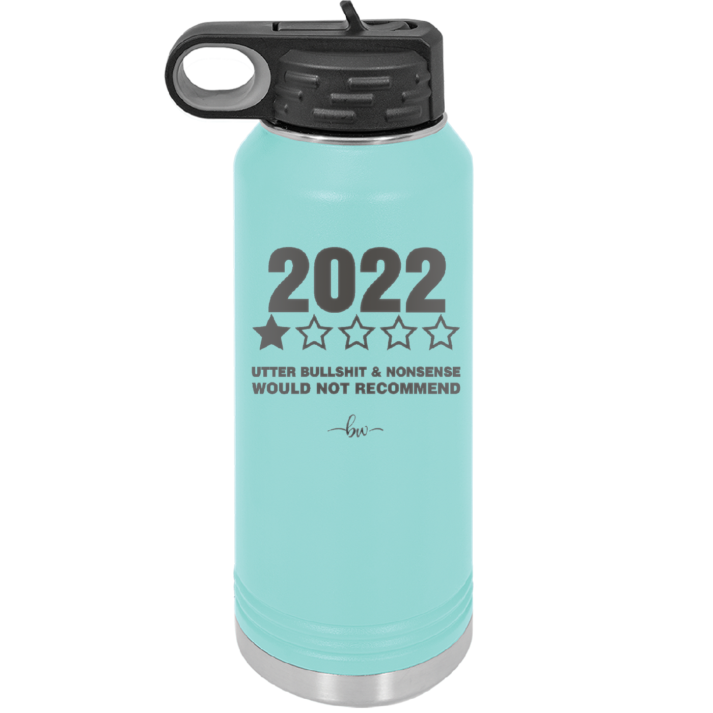 32 oz water bottle  2022 utter bullshitt and nonsense would not recommend- Seafoam