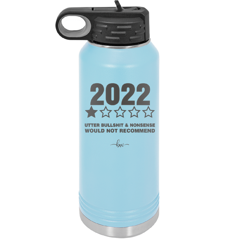 32 oz water bottle  2022 utter bullshitt and nonsense would not recommend- sky