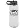 32 oz water bottle  2022 utter bullshitt and nonsense would not recommend- white