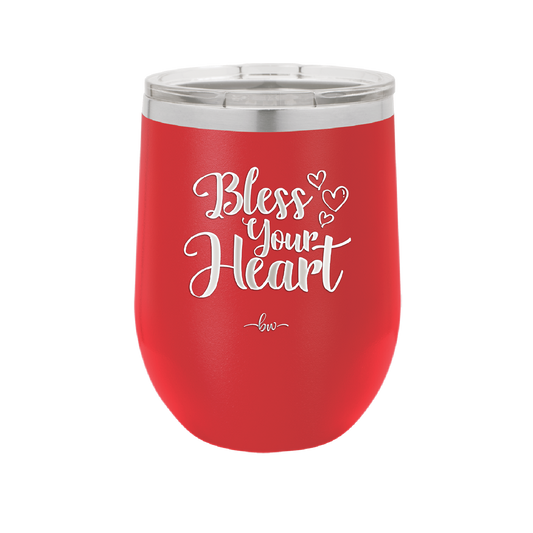 Bless Your Heart - Laser Engraved Stainless Steel Drinkware - 2241 -