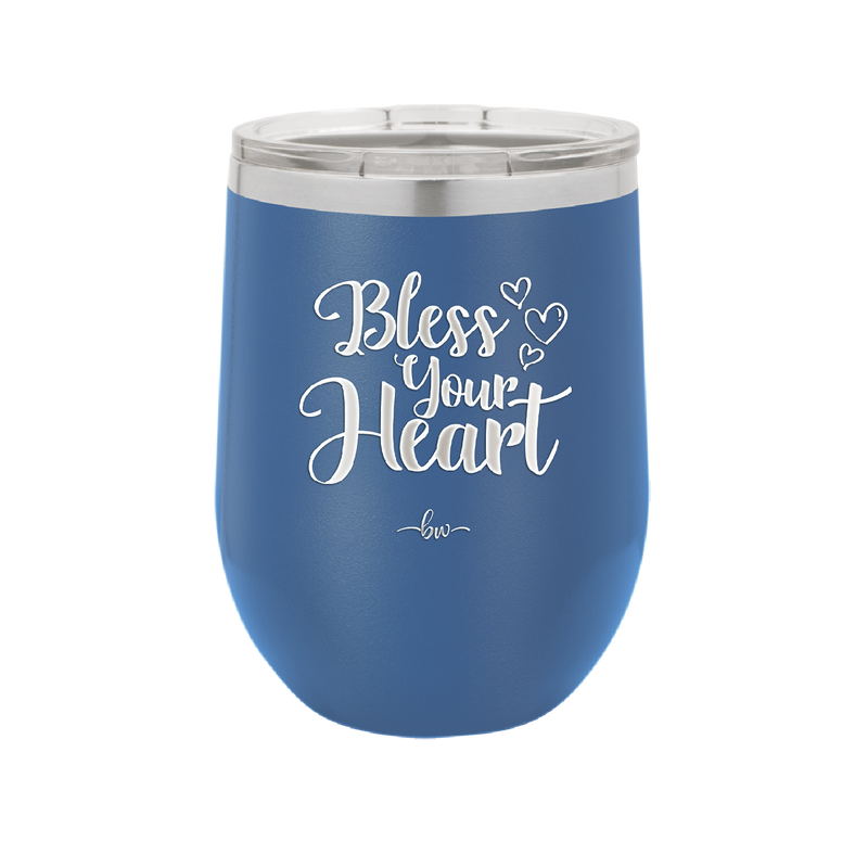 Bless Your Heart - Laser Engraved Stainless Steel Drinkware - 2241 -