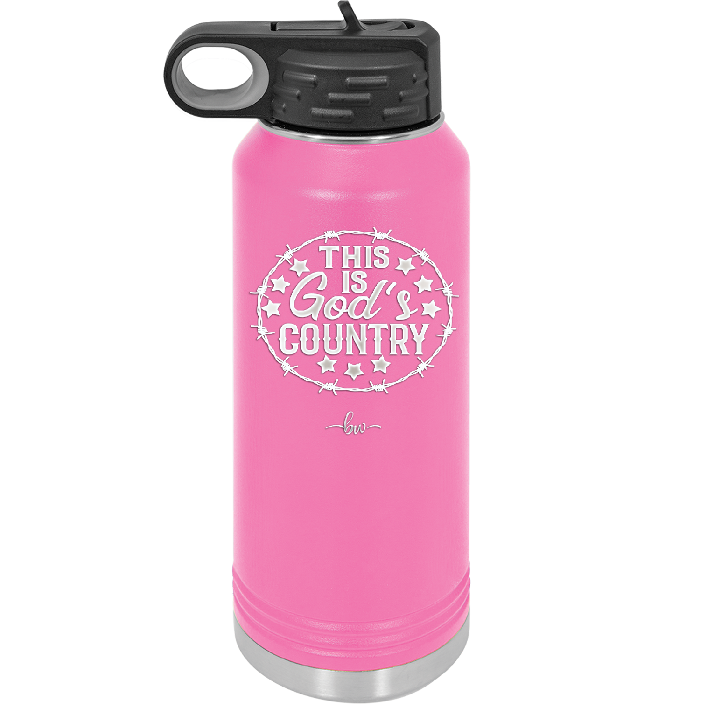 This is God's Country - Laser Engraved Stainless Steel Drinkware - 2256 -