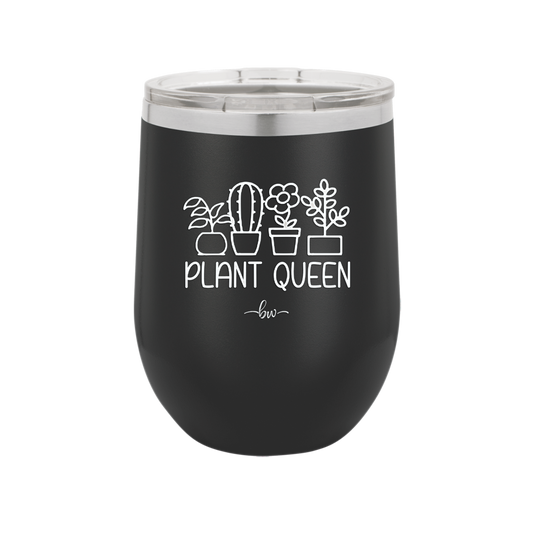 Plant Queen - Laser Engraved Stainless Steel Drinkware - 2351-