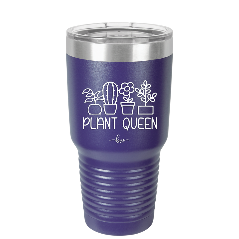 Plant Queen - Laser Engraved Stainless Steel Drinkware - 2351-