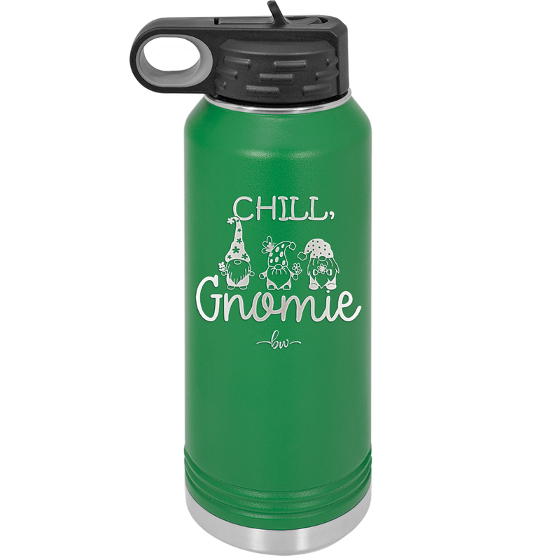 Chill Gnomie 2 - Laser Engraved Stainless Steel Drinkware - 2529 -