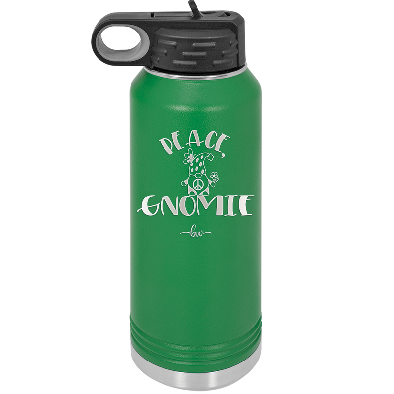Peace Gnomie 1 - Laser Engraved Stainless Steel Drinkware - 2530 -
