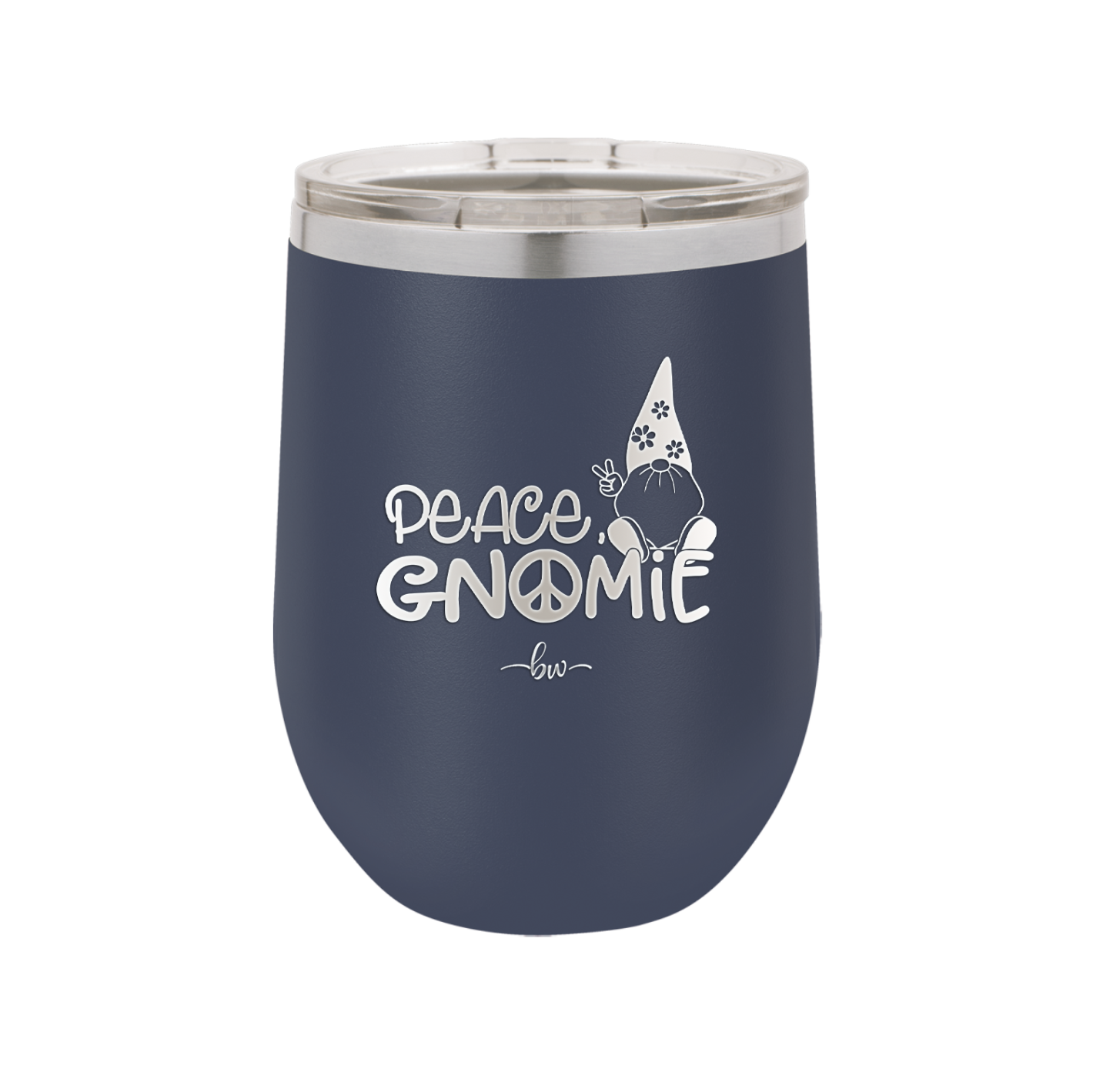 Peace Gnomie 2 - Laser Engraved Stainless Steel Drinkware - 2531 -