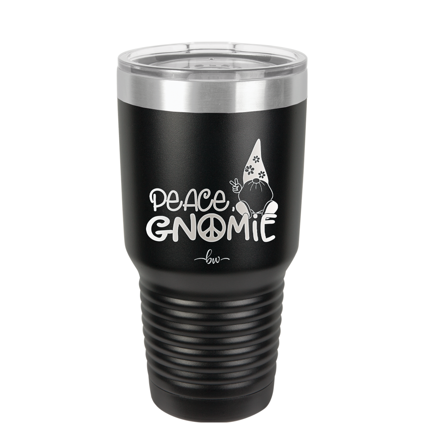 Peace Gnomie 2 - Laser Engraved Stainless Steel Drinkware - 2531 -