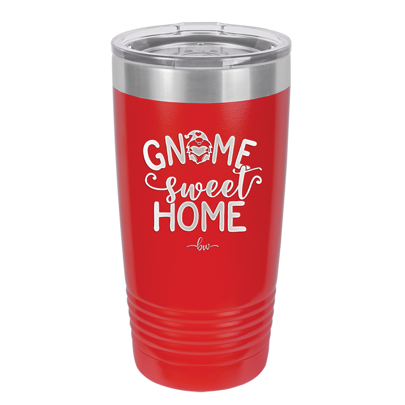 Gnome Sweet Home - Laser Engraved Stainless Steel Drinkware - 2541 -