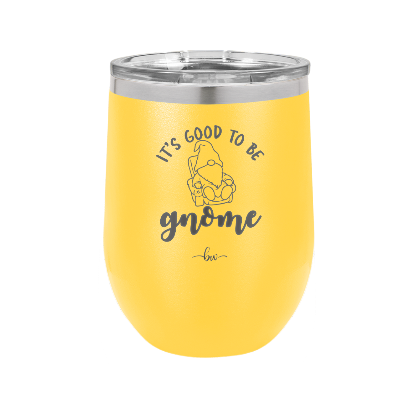 It's Good to Be Gnome 2 - Laser Engraved Stainless Steel Drinkware - 2554 -
