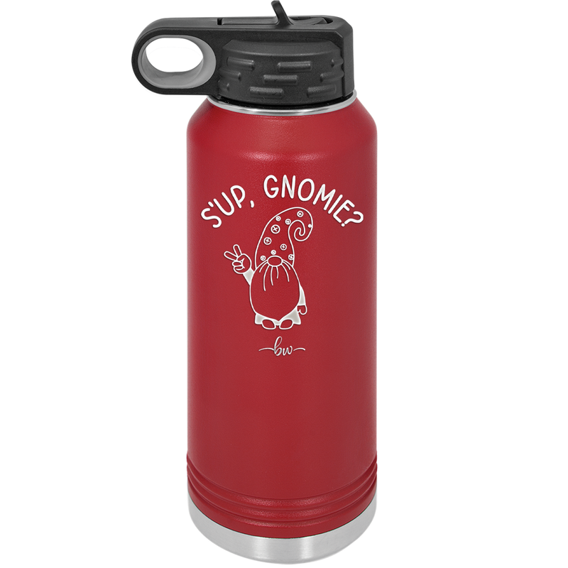 S'up Gnomie 1 - Laser Engraved Stainless Steel Drinkware - 2565 -