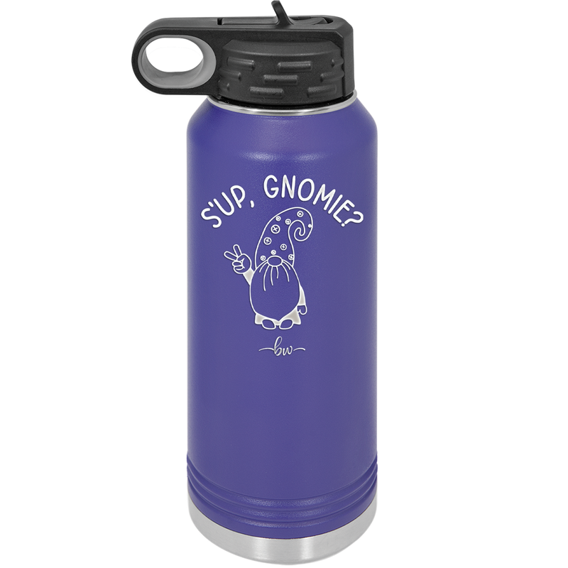 S'up Gnomie 1 - Laser Engraved Stainless Steel Drinkware - 2565 -